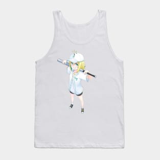 Pikamee with Baseball Bat Tank Top